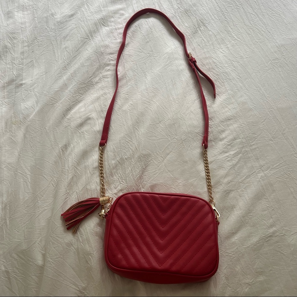 Red Crossbody Purse